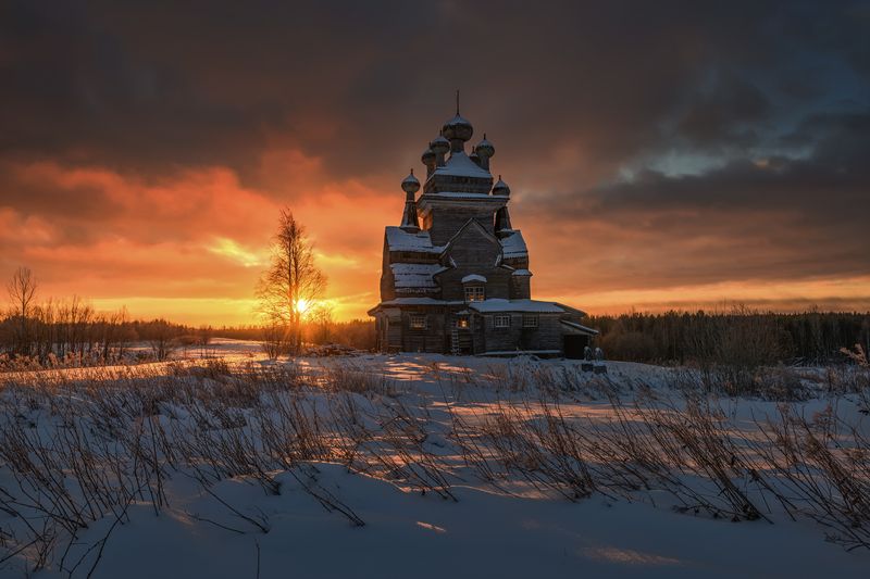 Январский рассвет...