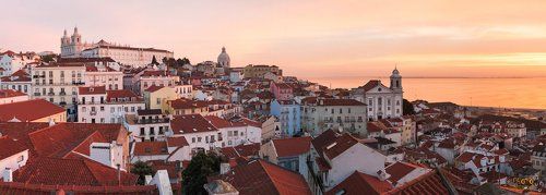 Рассвет в Лиссабоне