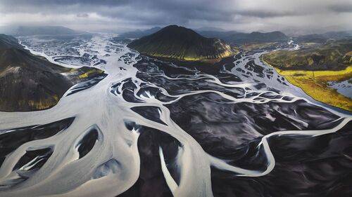 Glacier river
