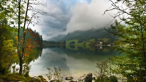 Осень на озере Hintersee