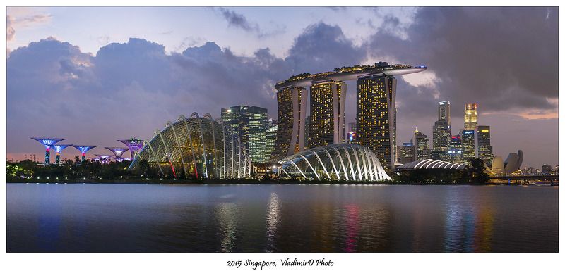 Небоскребы, Сингапур, Сити Далеко и близко.photo preview