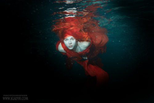 underwater 	