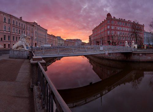 Санкт-Петербург: Львиный мост