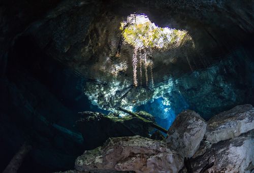 Пещерный мир Юкатана.