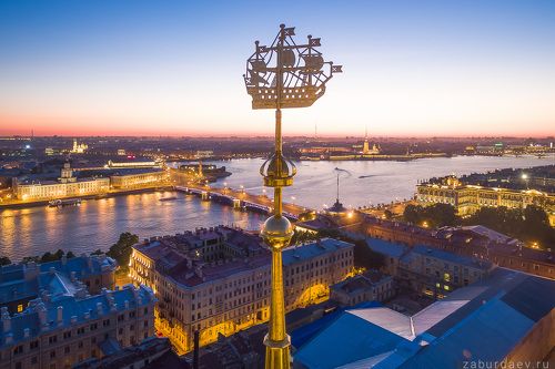 Санкт-Петербург с квадрокоптера — высокий сезон