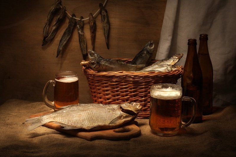 Рыбка и пивоphoto preview