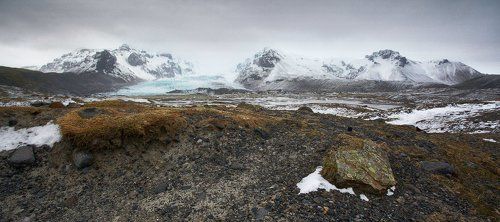 Исландия. Ледник.