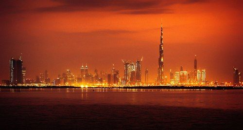 Закат Дубая