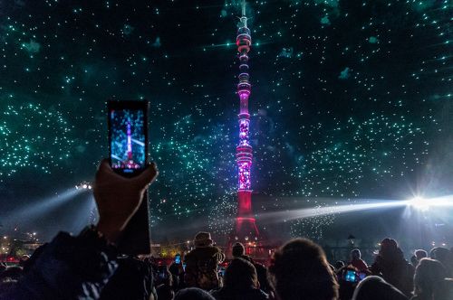 Фестиваль  света в Москве