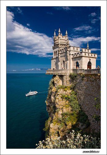 Крым, Ялта, замок Ласточкино гнездо