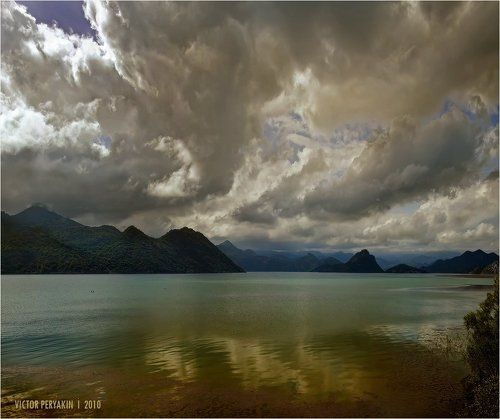 Облака над Скадарским озером