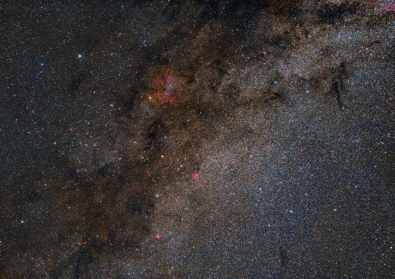 Туманность IC 1396, Гранатовая звезда.photo preview