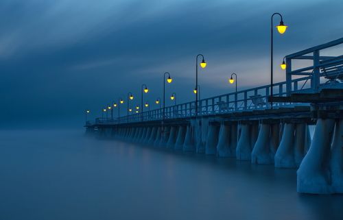 Mysterious pier