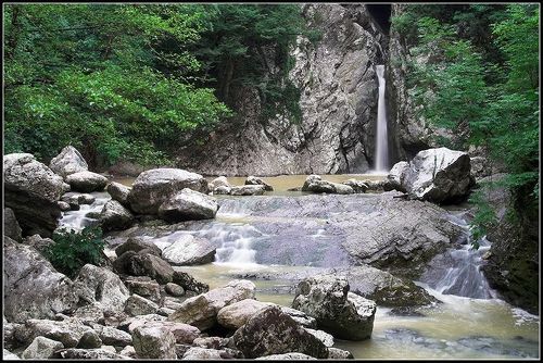 Агурский водопад #3