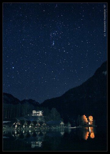 Звездная ночь на Королевском озере