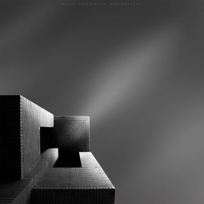 creative, fineart, bnw, minimal, architecture, abstract Arrow into infinityphoto preview