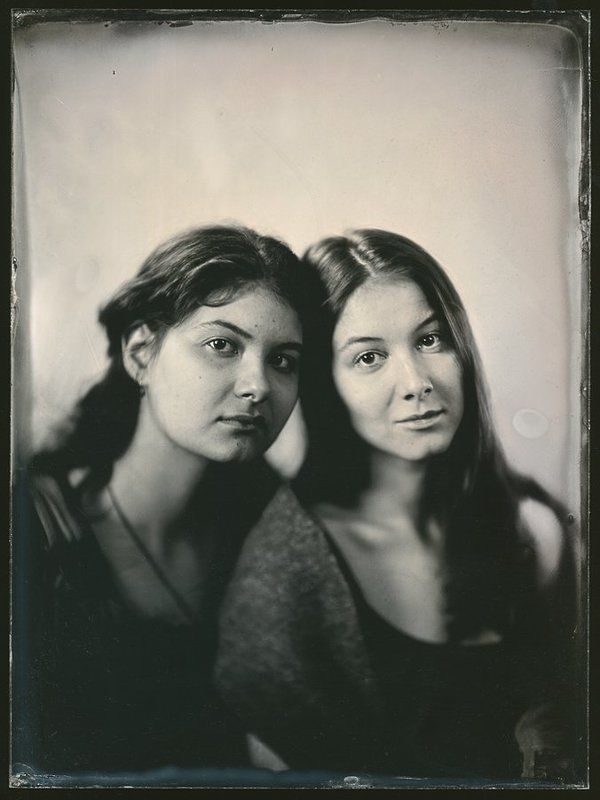 ambrotype Двойняшки Катерина и Анастасия.photo preview