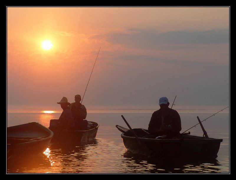 темрюк, осень, лиманы, азовское море Утро. Горький лиманphoto preview