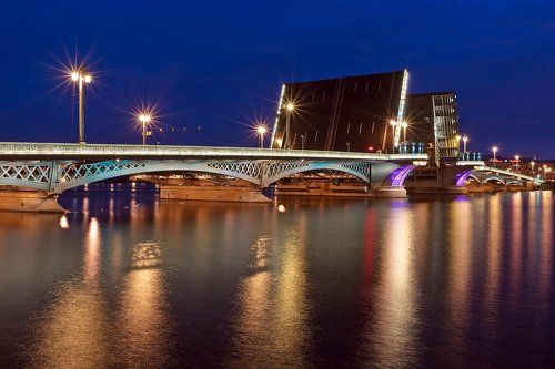 Благовещенский мост. Санкт-Петербург.