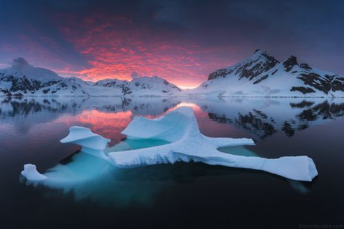 Antarctica cold waters