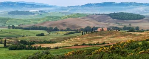 Панорамки тосканские, весенние, спокойные