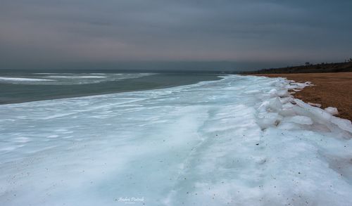 Азовское море во льдах