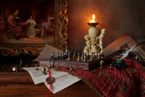 Натюрморт с шахматами