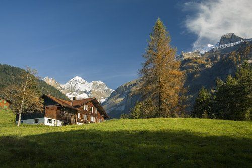 Швейцарский пейзаж