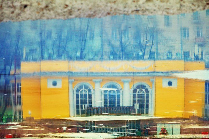 патриарши пруды,отражение,весна,2017,8 8photo preview