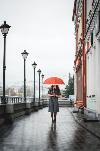 the rain in Minsk