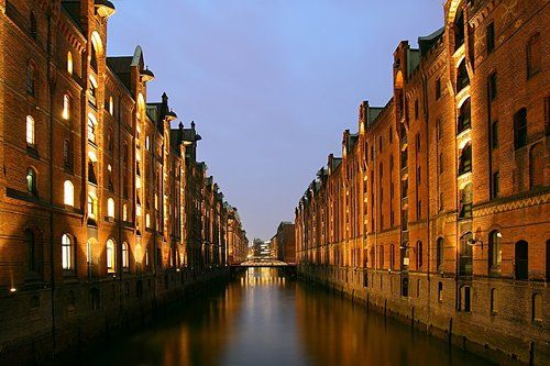 Каналы и мосты Гамбурга