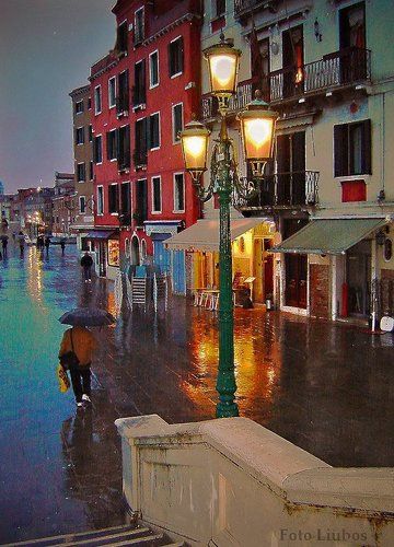 Дождливый вечер в Венеции..или..Венеция .. impression..