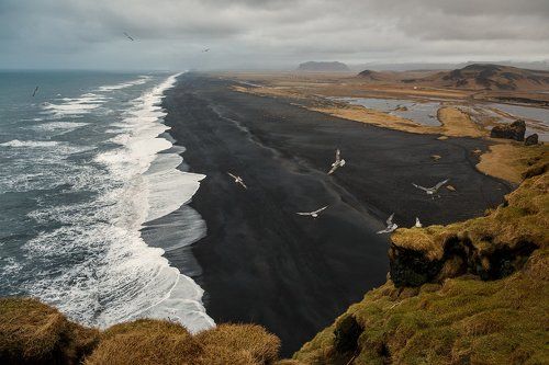 Исландское побережье.
