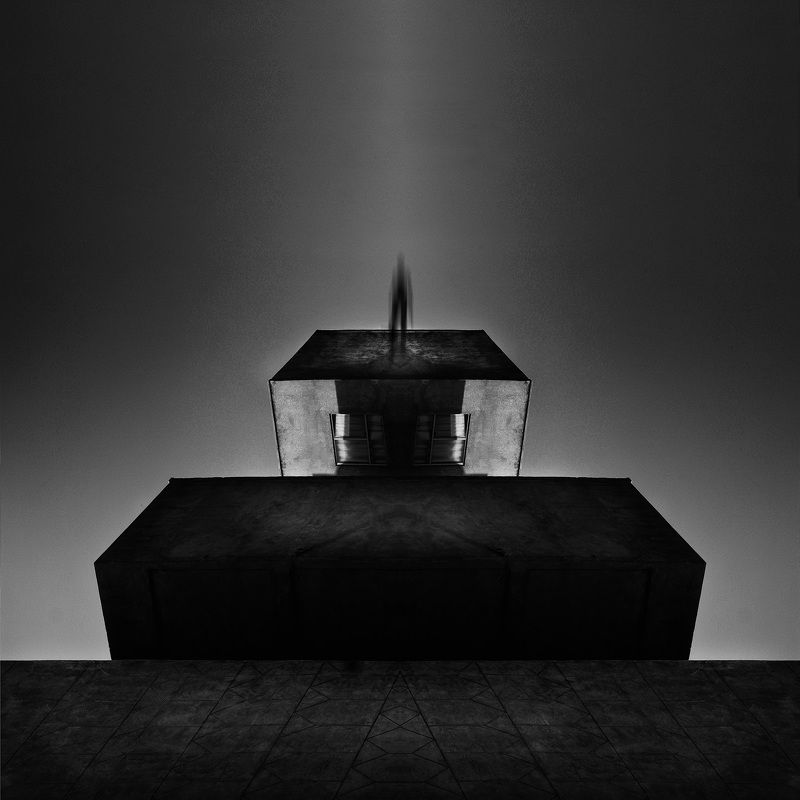 minimal, lines, abstrat, shadow, architecture, human, holography, conceptual, creative, The space in betweenphoto preview