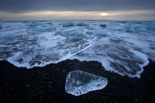 Ледниковая лагуна Йокульсарлон.
