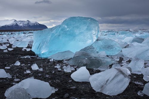 Ледниковая лагуна Йокульсарлон.