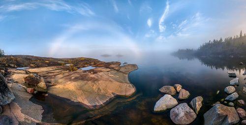 Туманная радуга, или подарок Ладожского озера