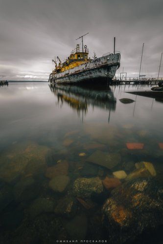 Заброшенные корабли в Петрозаводске