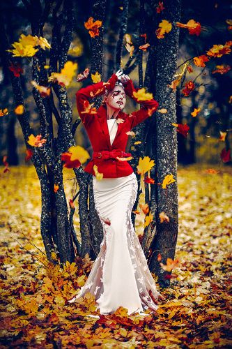 She had an Autumn Soul. Gloriously beautiful to look upon... and dying every second piece by piece