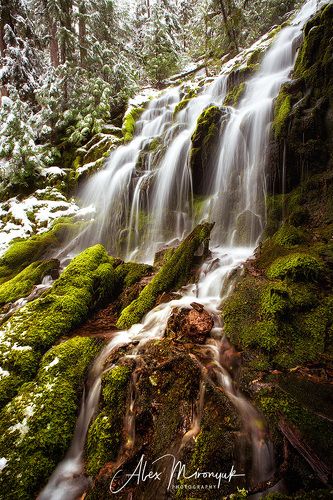 Водопад Прокси (Proxy Falls), Орегон