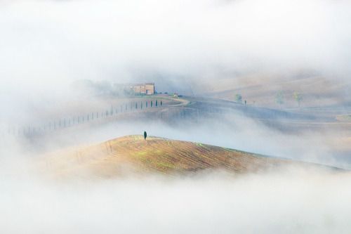 Когда рисует туман. Тоскана