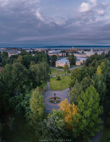 Губернаторский парк в Петрозаводске