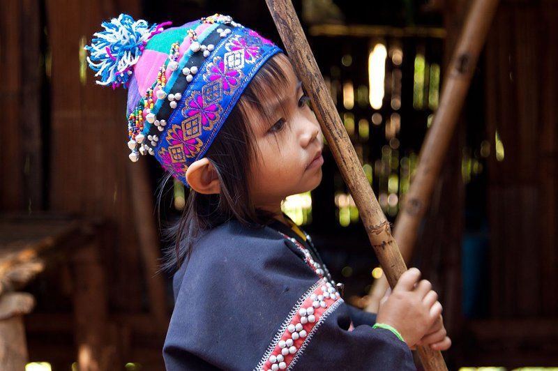 карены, таиланд, племя, длиноше Кареныphoto preview