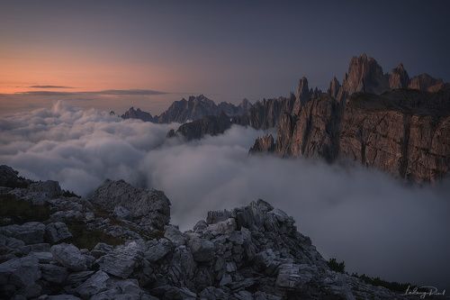 Awakening to the beauty of the Dolomites