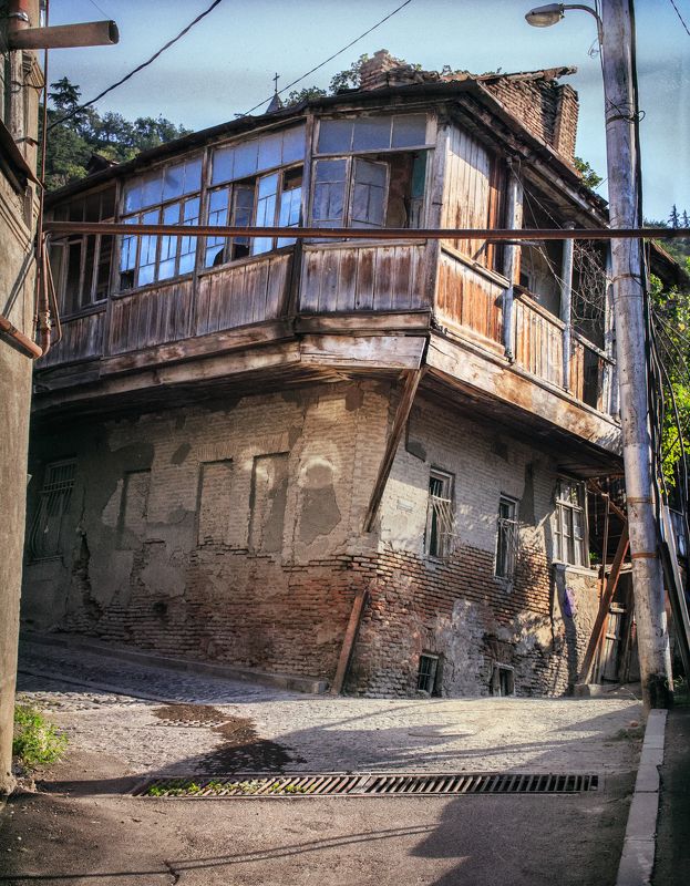 грузия 2017, тбилиси, старый город, лето, улица Старый город.photo preview
