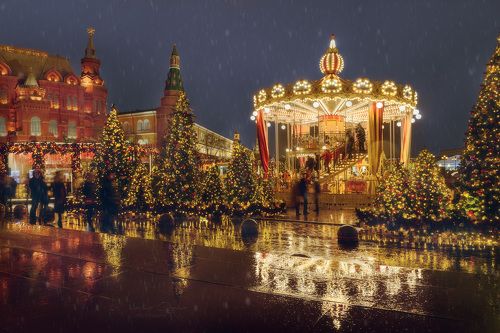 Путешествие в Рождество! Москва декабрь 2017-январь 2018