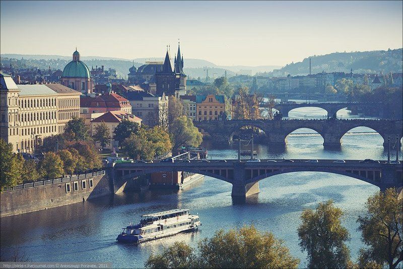 прага,осень,путешествие,влтава,карлов мост Прага открыточная.photo preview