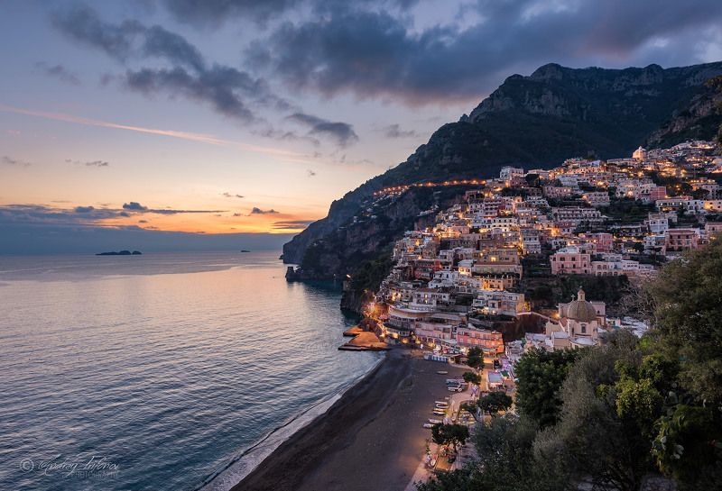 Positano, Amalfi, Italy, picturesque, little town, cityscape Positanophoto preview