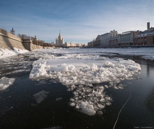 Москва во льдах