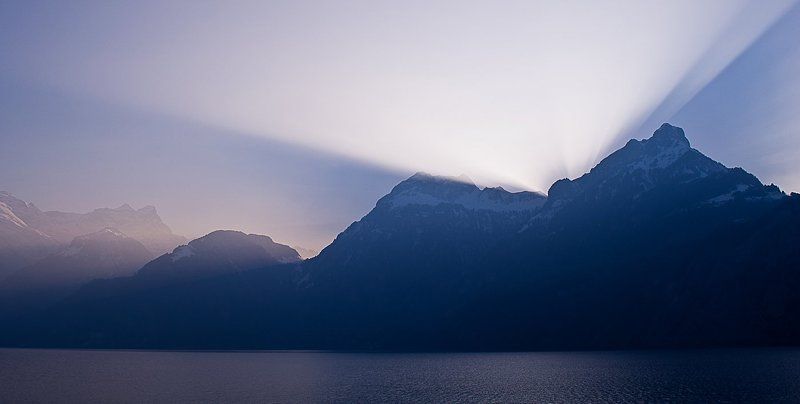 свет, горы, озеро, швейцария Lightphoto preview